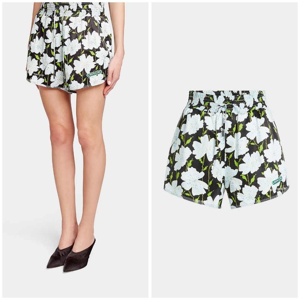 Off-White high waist floral shorts size XXS